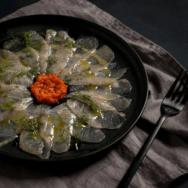 Elevating Raw Fish with Our Three-Month Fermented Chilli Paste