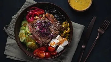 Beef Steak Salad