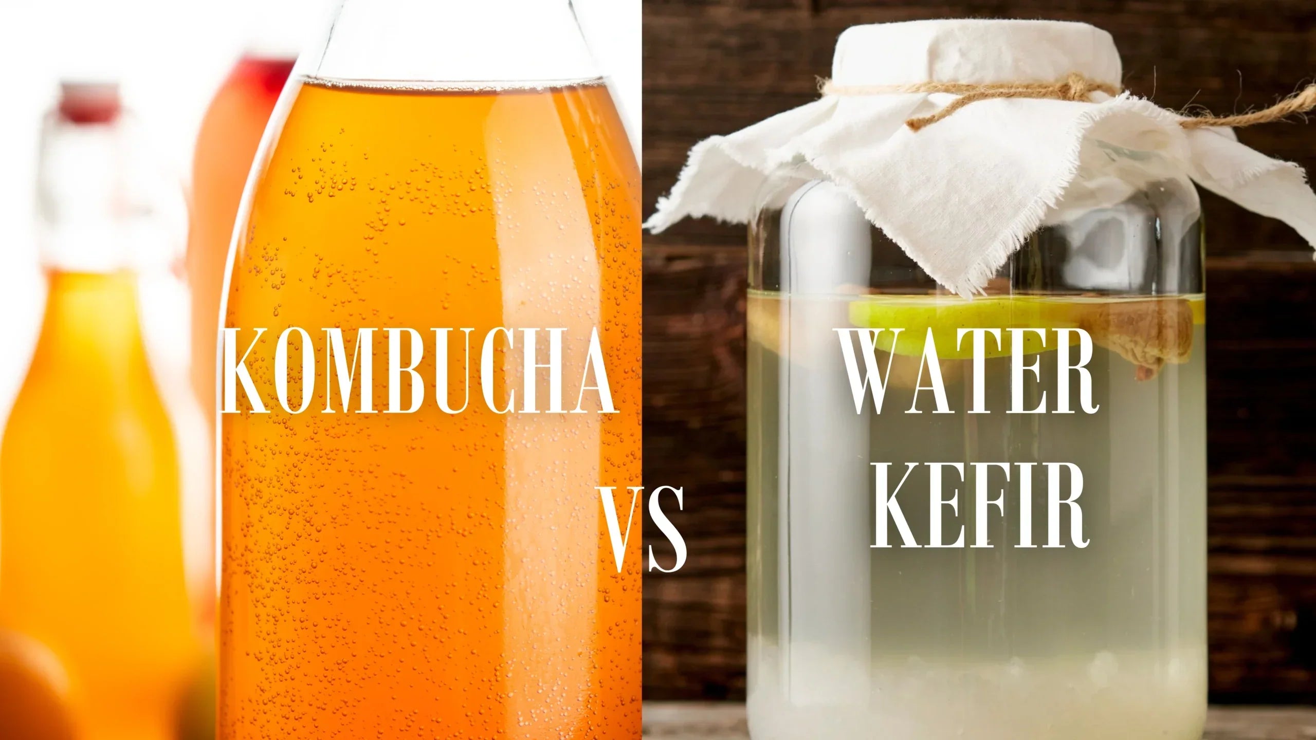 Water Kefir vs Kombucha: What’s the Difference and Why It Matters