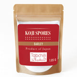 Koji spores-barley-front