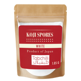 Koji spores-white-front