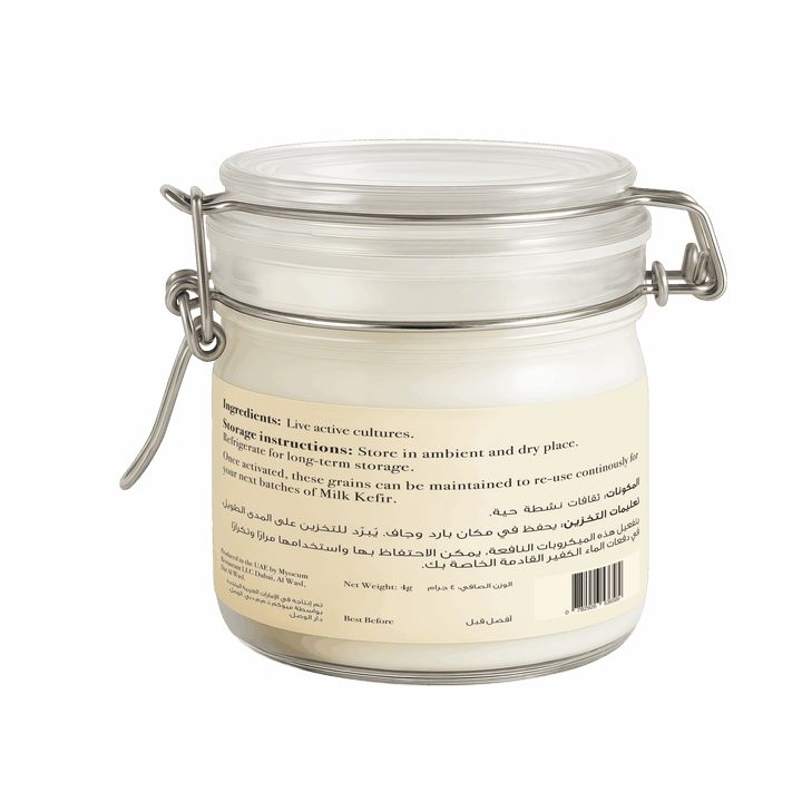 milk Kefir-back