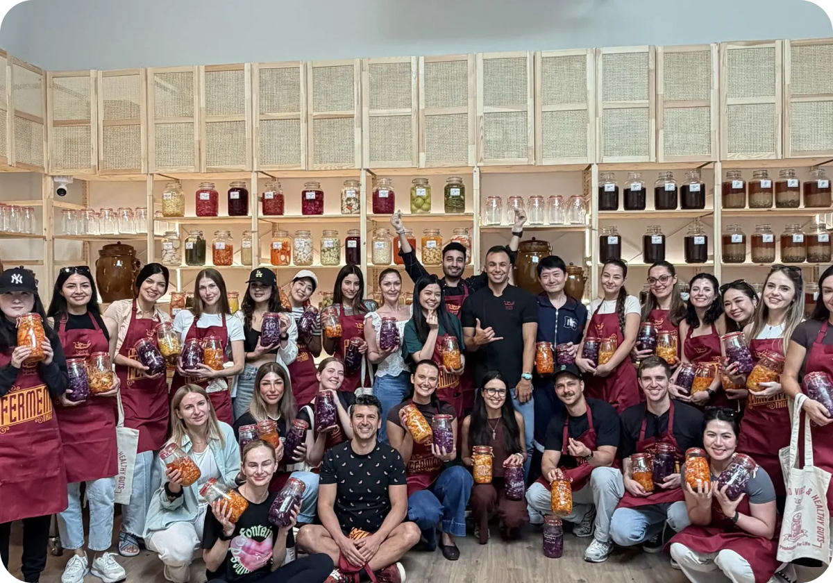 Team building fermentation