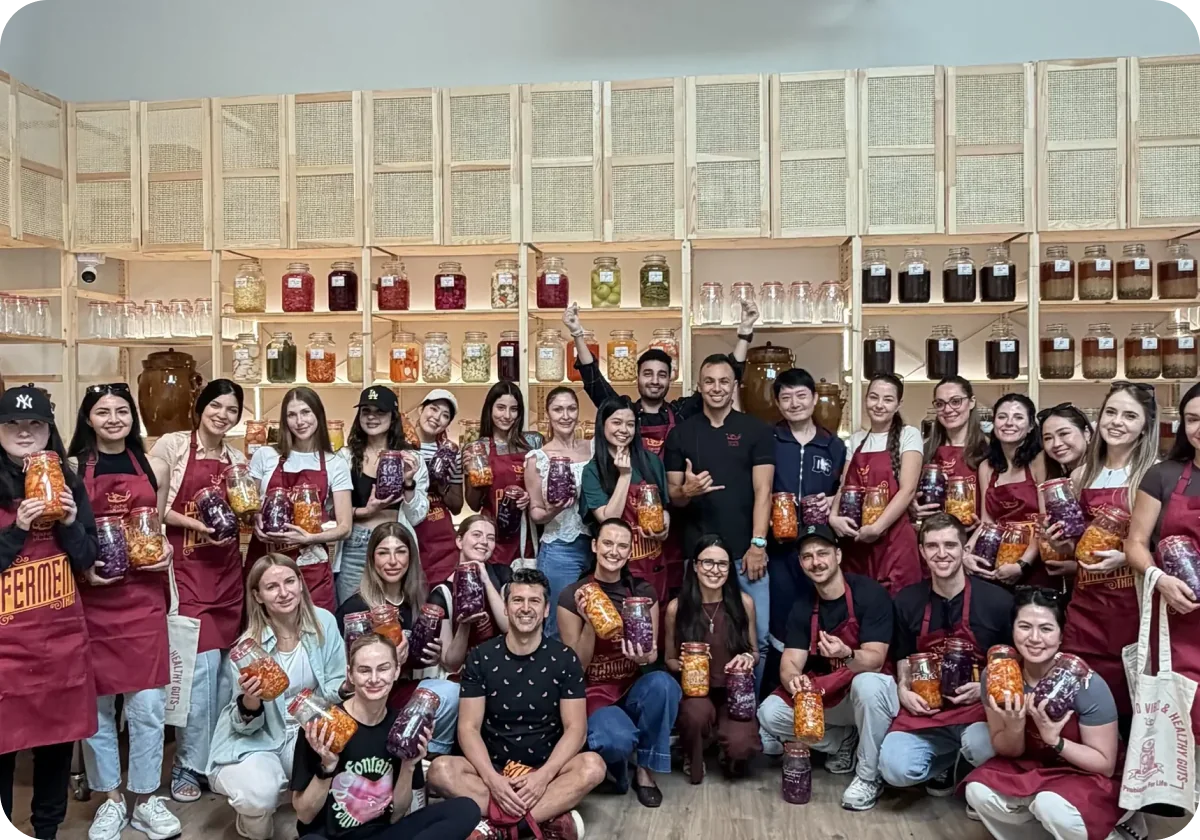 Team building fermentation