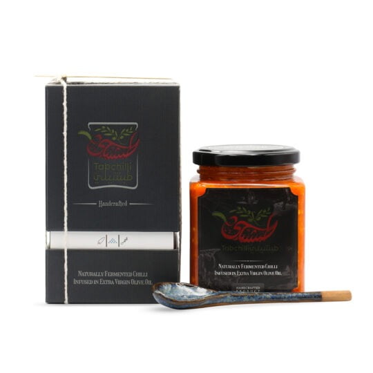 Tabchilli hot sauce with spoon and premium gifting box