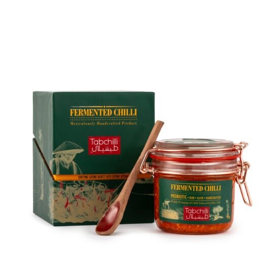 Tabchilli with gift box and handmade terracota spoon