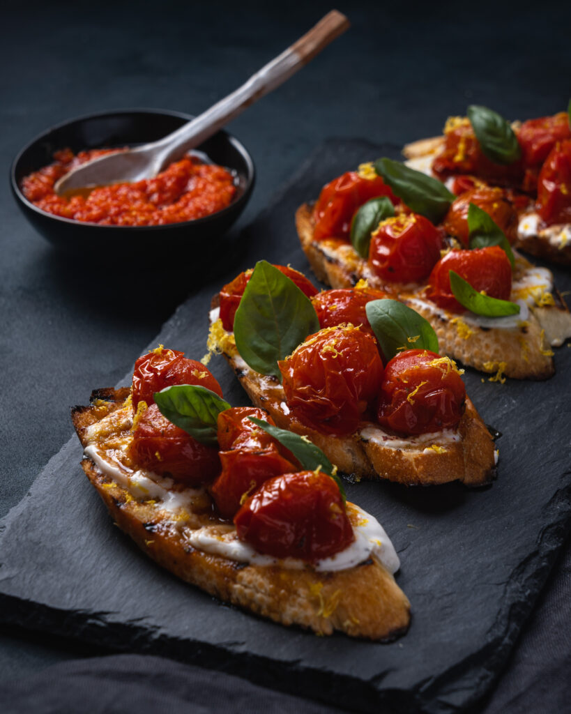 Ricotta Bruschetta