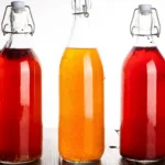 Kombucha fermented tea drink