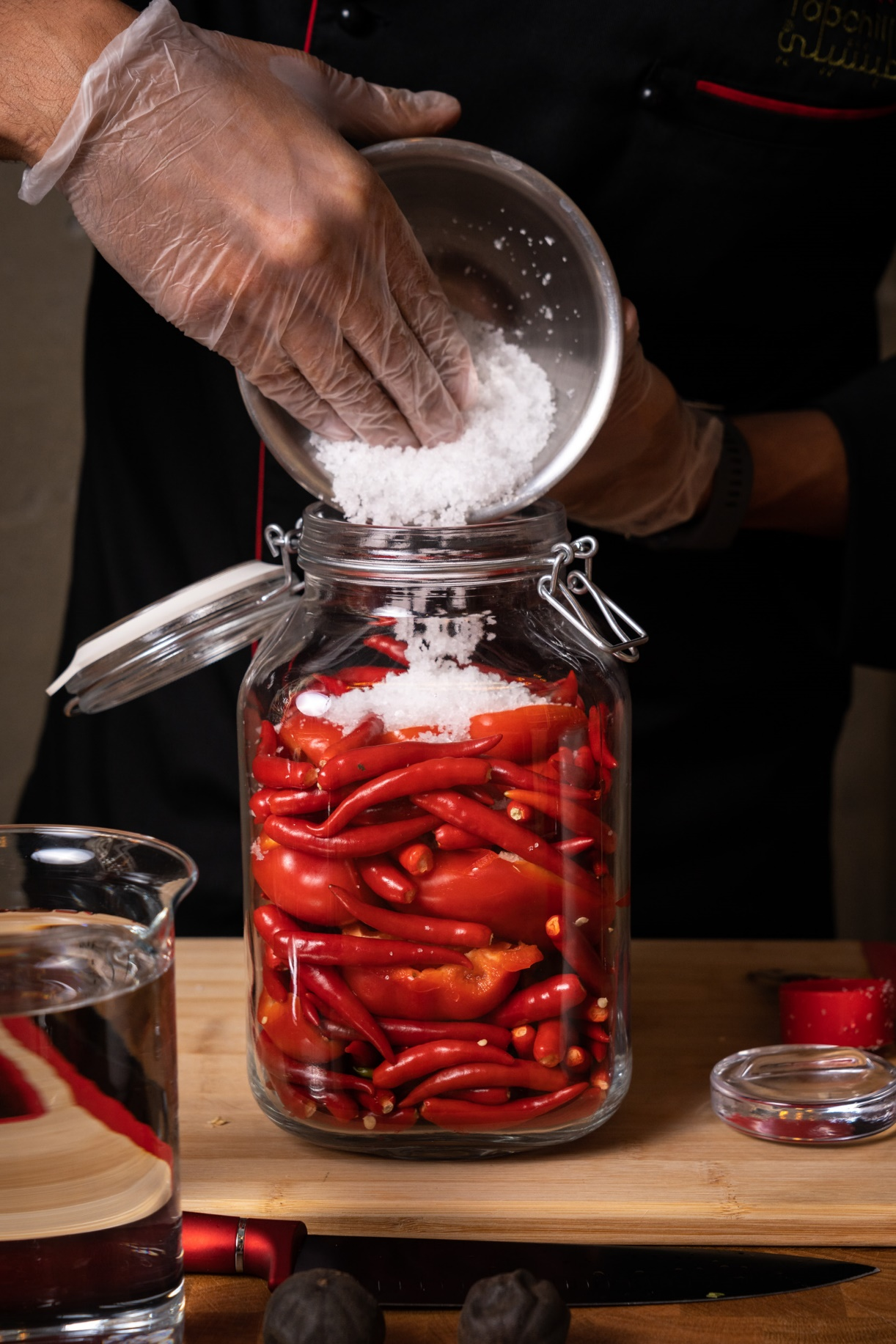 Salt in fermentation